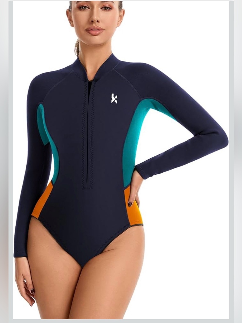 KMT Wetsuit 2mm Long Sleeve Springsuit Neoprene 12. 2638/bb25-4